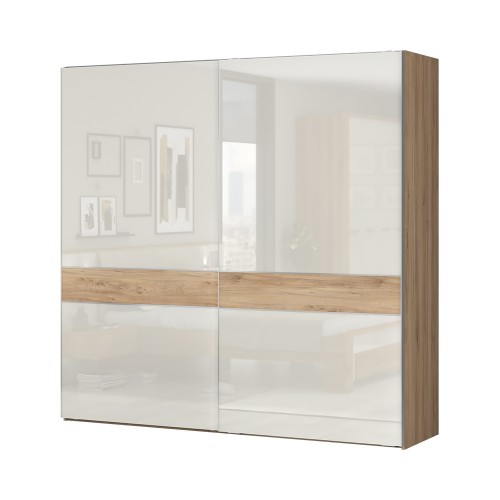 OMARA Z DRSNIMI VRATI KALLA GALA 230 CM 