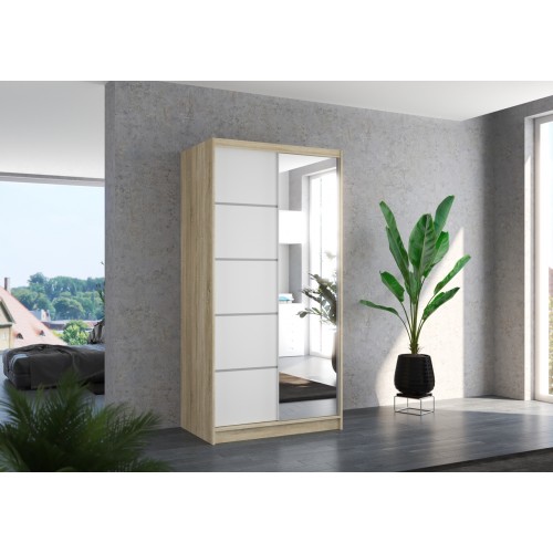 GARDEROBNA OMARA ORLANDO 100 CM (VEČ BARV)