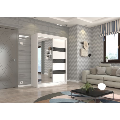 GARDEROBNA OMARA TOURA 150 CM (VEČ BARV)