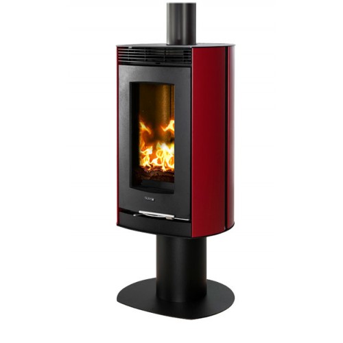Kaminska peč HANOOK LIFT - bordo rdeča