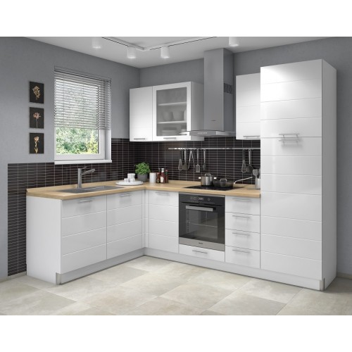 Moderna Kotna kuhinja Jela Highline 270x185 cm (TUDI PO MERI /  NAROČILU)