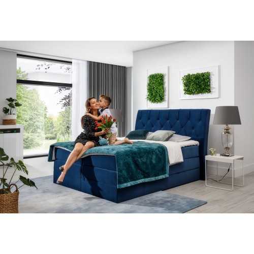 IZJEMNO UDOBNA BOX SPRING POSTELJA MIRABEL test