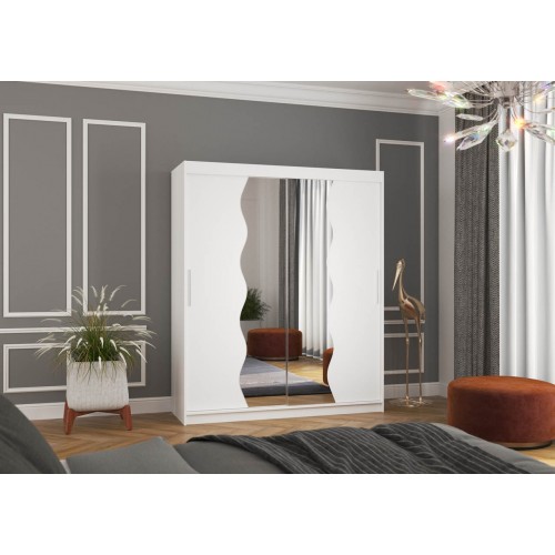 GARDEROBNA OMARA KANASA 180 CM (VEČ BARV)