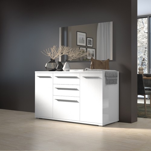 KOMODA RADDA PIANO K150-3K2F - BELA