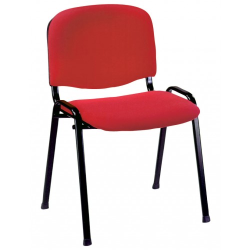 Konferenčni stol KS03 mikrotkanina: rdeča