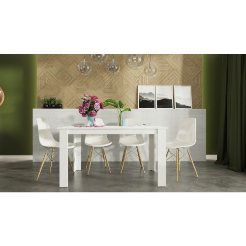 Miza KONGO 140x80 - bela