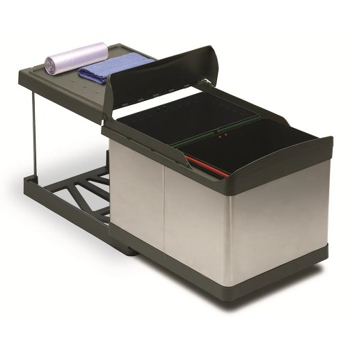 KOŠ ZA SMETI INOX - IZVLEČNI