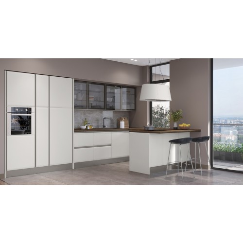 KOTNA KUHINJA INVICTUS Z OTOKOM (tudi po meri)