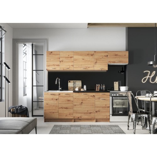 MINI KUHINJA MELA 1,8/2,4 – ARTISAN HRAST 