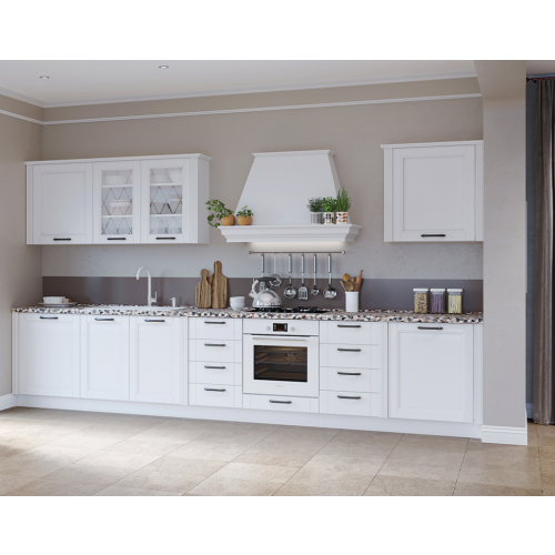 JELA KUHINJE PO MERI JElA KUHINJA TARA 380 CM - VEČ BARV - (TUDI PO MERI / NAROČILU)