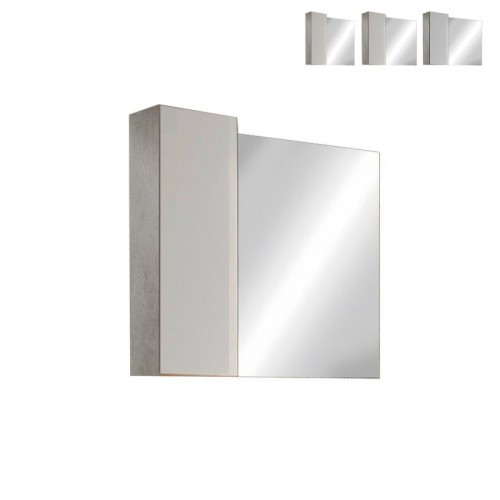 LED ogledalo in viseča kolona, dolž. 110 cm, viš. 75 cm HAMBURG 431330-778P