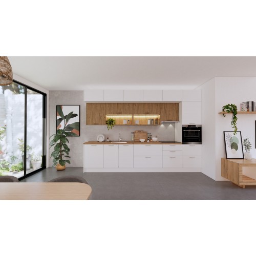 LUME HOME KUHINJA SELENE 360 CM (TUDI PO NAROČILU)