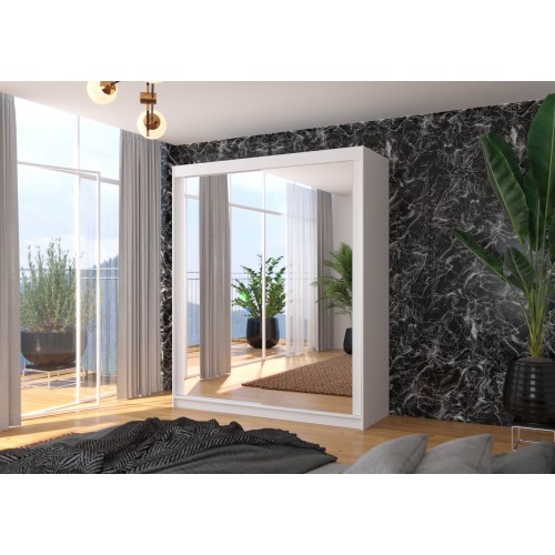 GARDEROBNA OMARA MORGAN 180 CM (VEČ BARV)