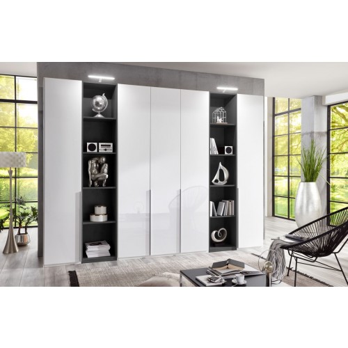 Garderobna omara NEW YORK WHITE 1