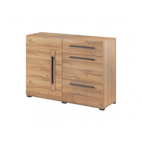 NIZKA KOMODA VILNA 120CM - HRAST