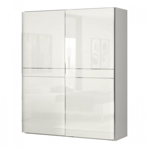 GARDEROBNA OMARA PIANO Z DRSNIMI VRATI 180 CM (VEČ BARV)