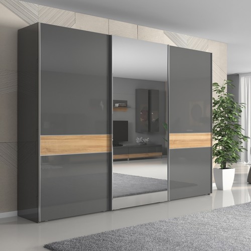 OMARA Z OGLEDALOM KALLA ONYX 280 CM