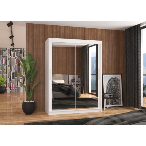 GARDEROBNA OMARA PERMO 150 CM (VEČ BARV)