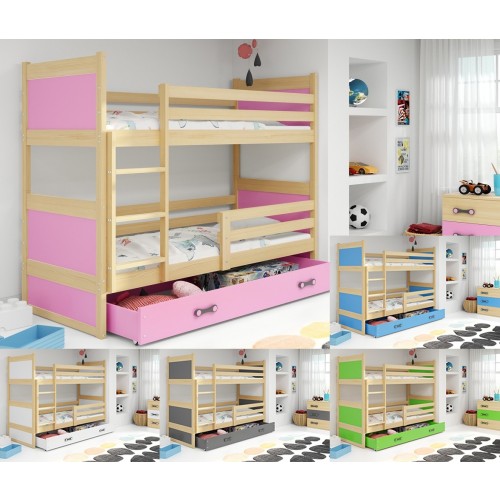 Pograd RICO 90x200 s predalom + ležišči - BOR (VEČ BARV)