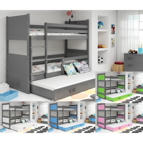 Pograd RICO 90x200 z dodatnim ležiščem - GRAFIT (VEČ BARV)