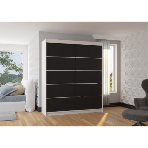 GARDEROBNA OMARA  SPECTRA 180 CM (VEČ BARV)