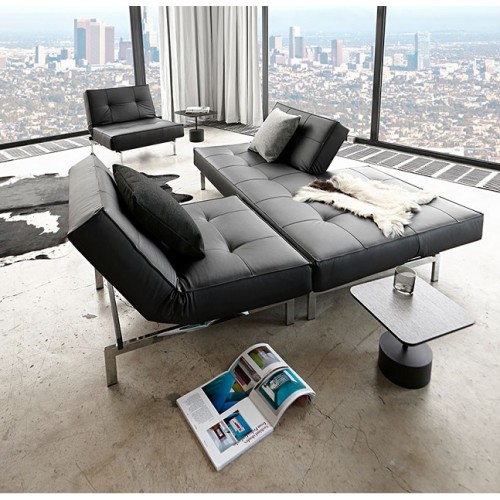 Stol SPLITBACK CHAIR s kromiranimi nogicami