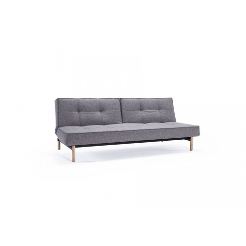 Kavč SPLITBACK SOFA BED s svetlo lesenimi nogicami