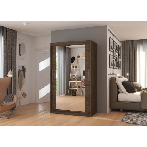 GARDEROBNA OMARA TIBAGO 120 CM (VEČ BARV)