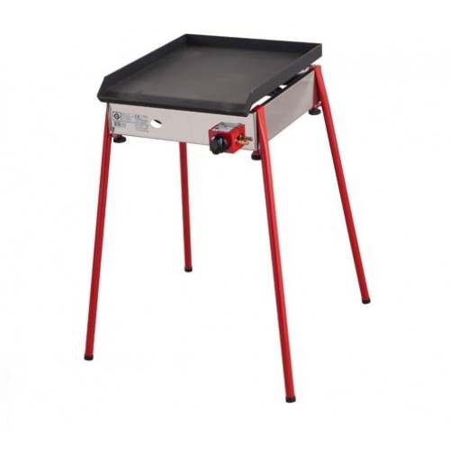 Plinski žar Gorenc, 40 x 40, Fe plošča, z nogami