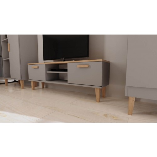 TV OMARICA 120 CM DENVER - SIVA/HRAST