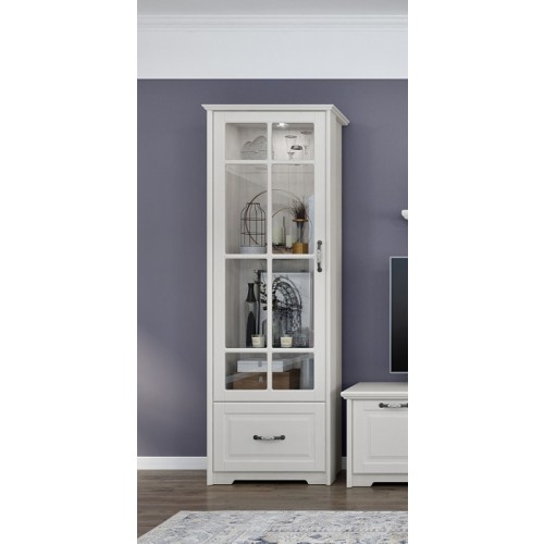 Vitrina RADDA EVERGREEN Z OSVETLITVIJO