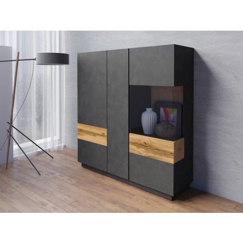 VITRINA STOCKHOLM MATERA/HRAST