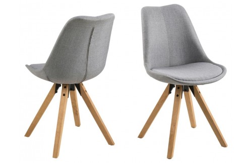 JEDILNI STOL DORIAN ( VEČ BARV) - Svetlo siva