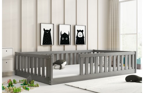 Postelja BELLA SIMA - 120x200cm v več barvah-Siva