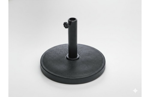Betonski podstavek za senčnik Karo (črn, 12 kg)