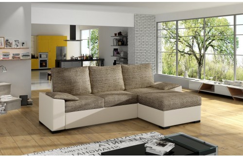 Elegantna kotna sedežna garnitura Lusso