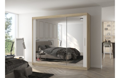 GARDEROBNA OMARA CHESTER 250 CM (VEČ BARV)