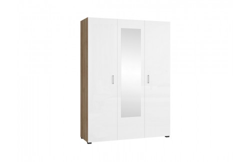 Garderobna omara s 3 vrati Luna 150 cm