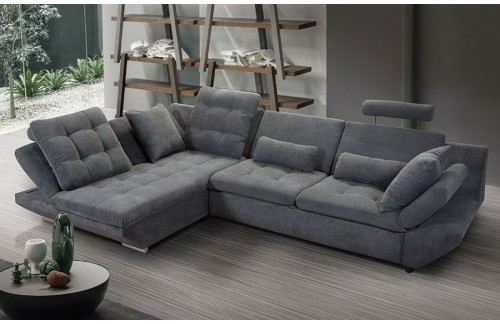 Kotna sedežna garnitura IRIS z ležiščem-Leva (RAZPRODAJA)