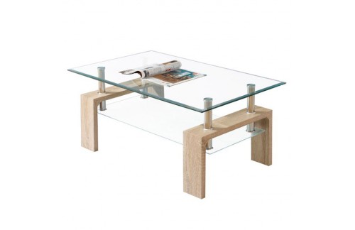 Klubska mizica Intro-Sonoma hrast