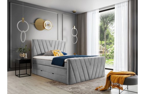 Kontinentalna postelja Boxspring Candice