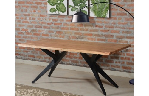 MASIVNA JEDILNA MIZA BERTA 180x90