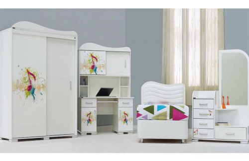 Mladinska soba Vizyon White