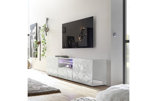 Moderen TV regal z 2 vrati in predalom PRISMA 209099-02