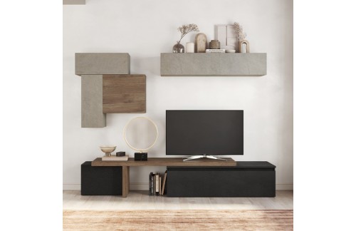 Modularna stenska enota za TV 280x180 cm INFINITY 2.0 900034