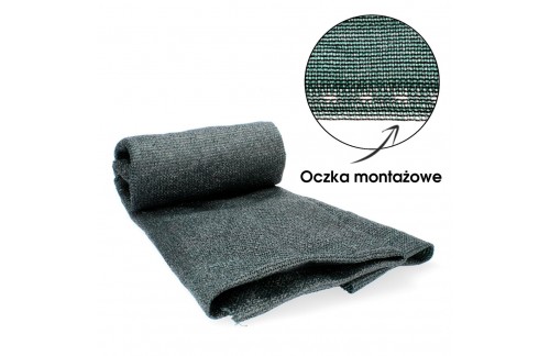 Mreža za ograjo Coreno 50m (TEMNO ZELENA)