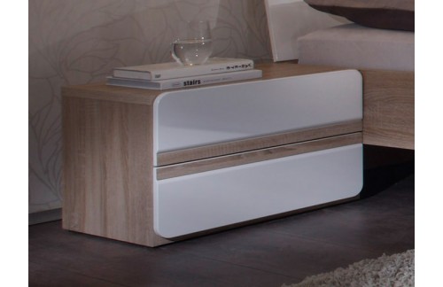 Nočna omarica Selene (svetla) - RAZPRODAJA