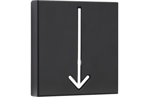 Obešalnik ARROW - črna 