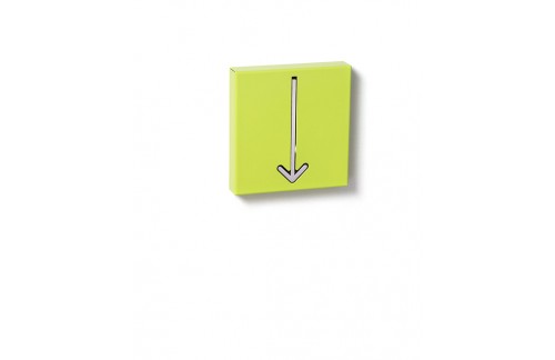 Obešalnik ARROW - zelena 