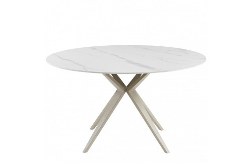 Okrogla jedilna miza VALERA (marmor)